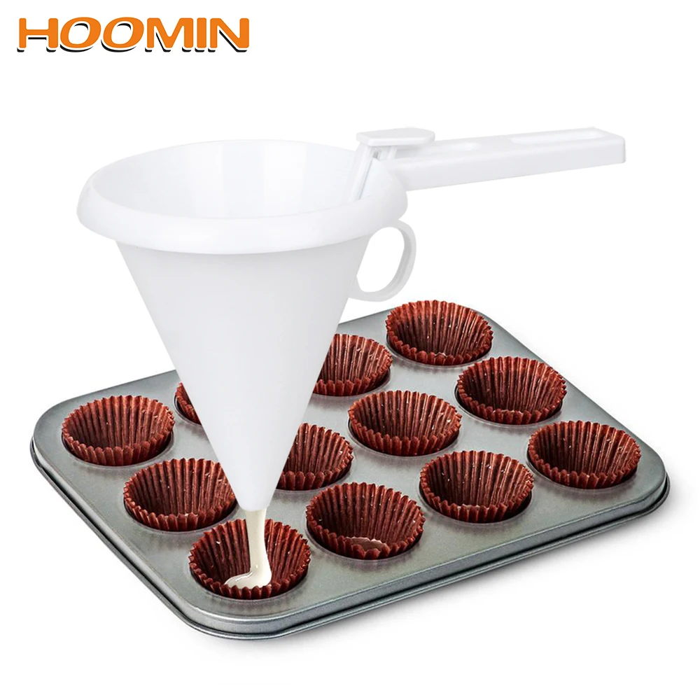 HOOMIN Chocolate Funnel Adjustable Baking Tools Dessert Cake Decoration Tool Kitchen Accessories Gadgets Cooking |