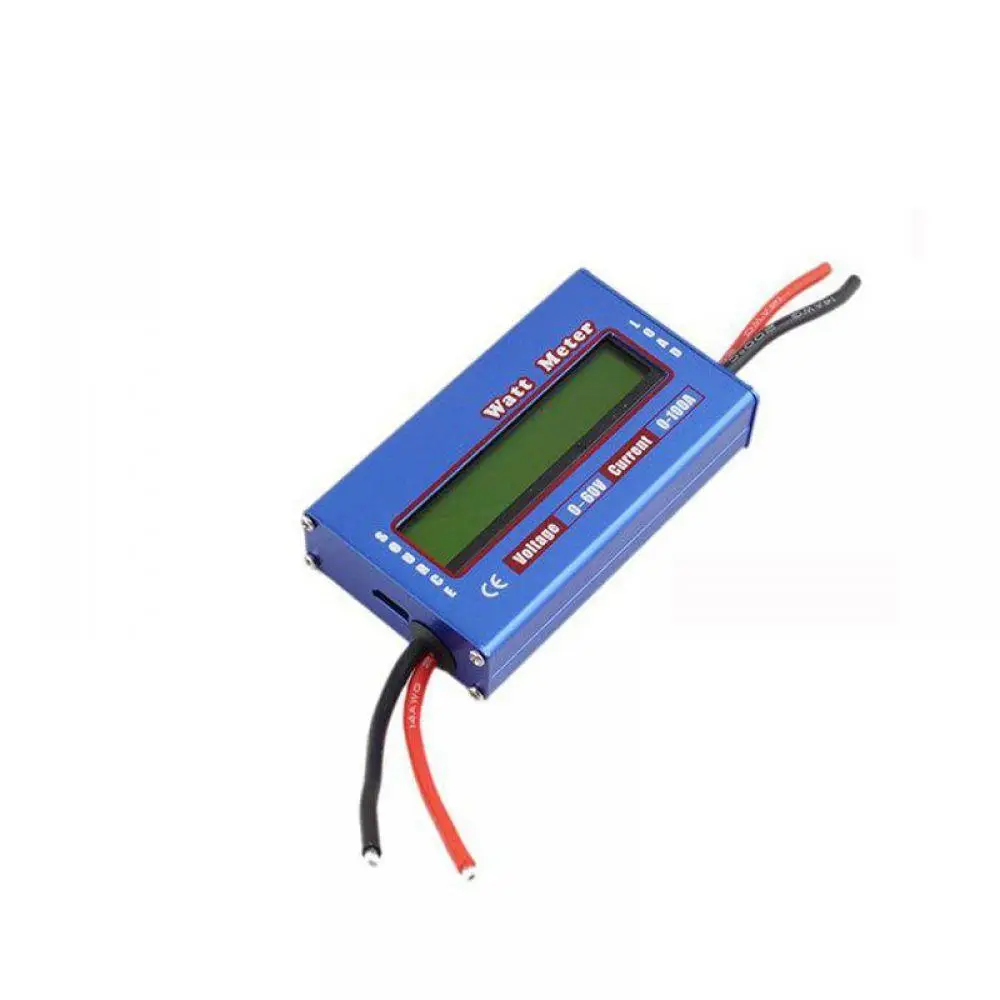 Профессиональный RC Ватт метр мощность вольт ампер час Амперметр счетчик энергии