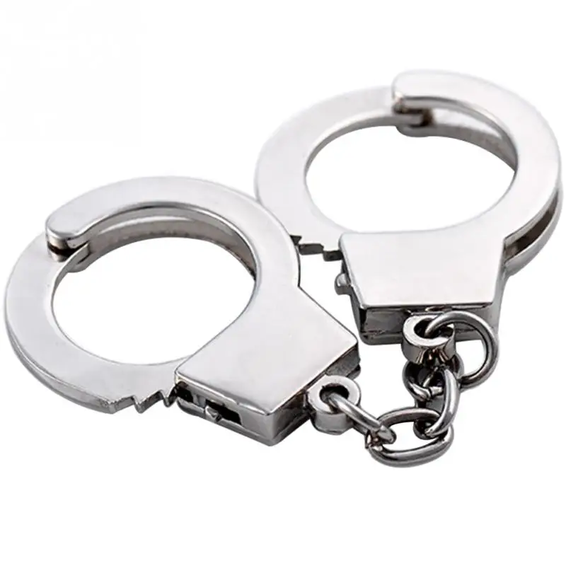 Уникальный мини металлический брелок для ключей серебряный модный держатель