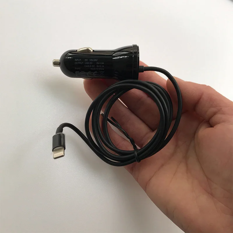Аксессуары высокого качества автомобильное usb устройство для зарядки телефона 12V