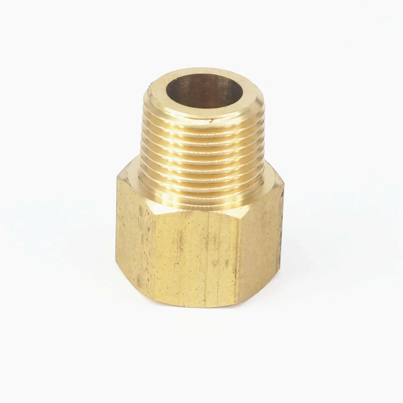 Латунный соединитель для труб NPT Female 3/8 &quotBSPT Male x 3/8&quot переходник манометра