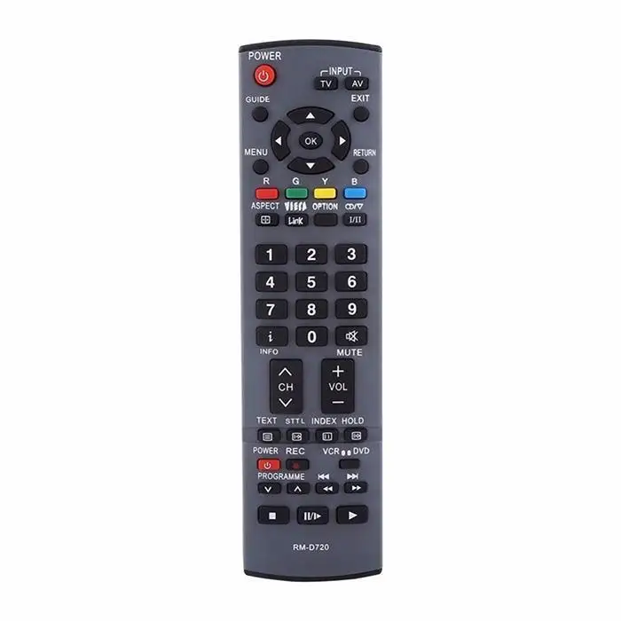 HDTV Смарт пульт дистанционного управления для телевизора Замена panasonic Черный