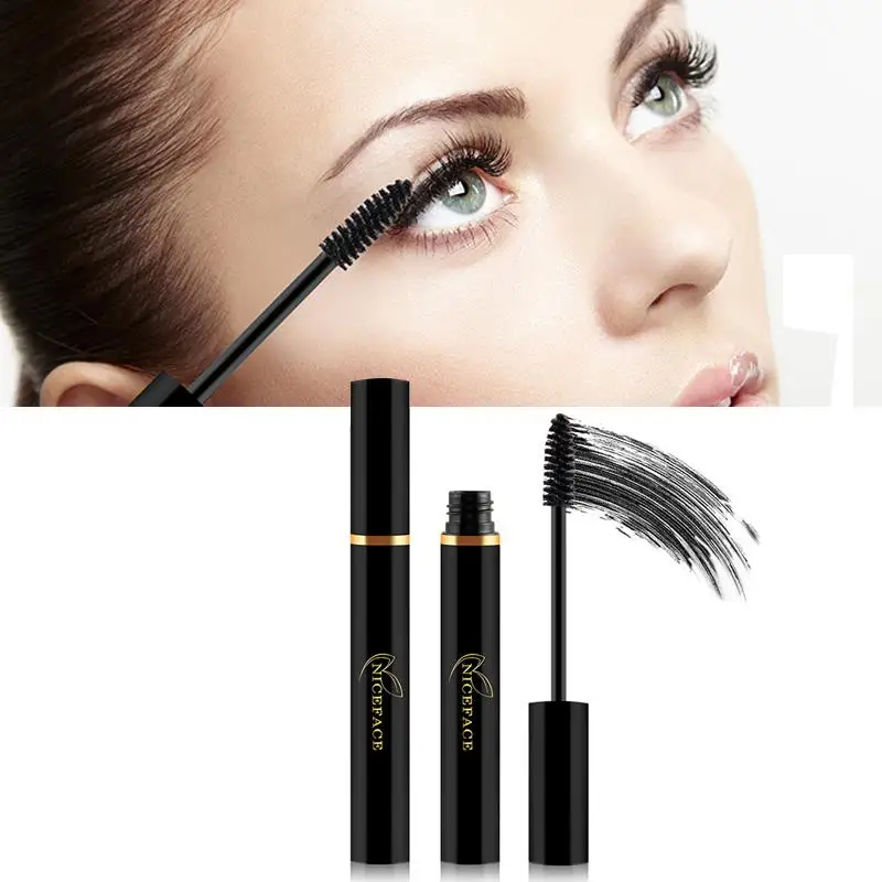 NICEFACE многофункциональная керлинг тушь для ресниц водоСТОЙКАЯ жидкое волокно