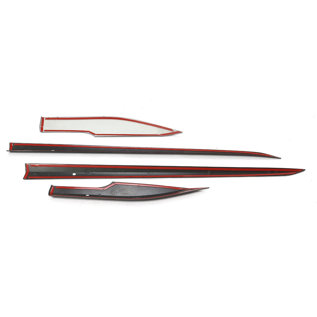 Боковая обшивка корпуса двери 4 шт. литье под карбоновое волокно автомобильные