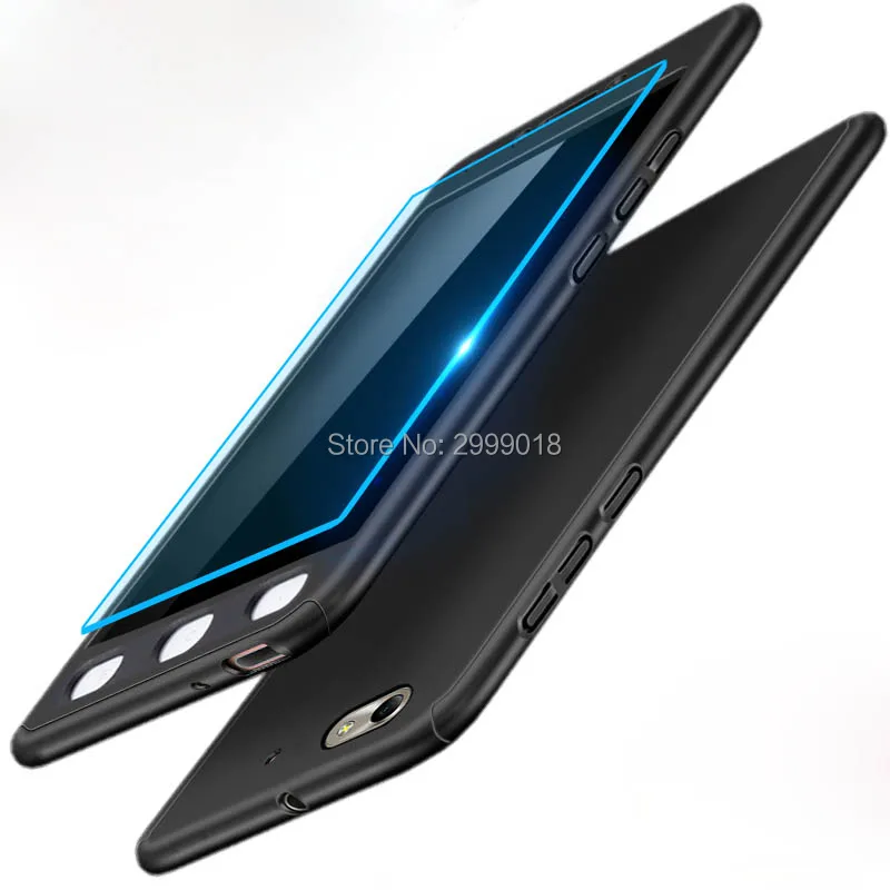 360 градусов полный чехол для Huawei Honor 4C Pro задняя крышка с закаленным стеклом CHM-U01 G