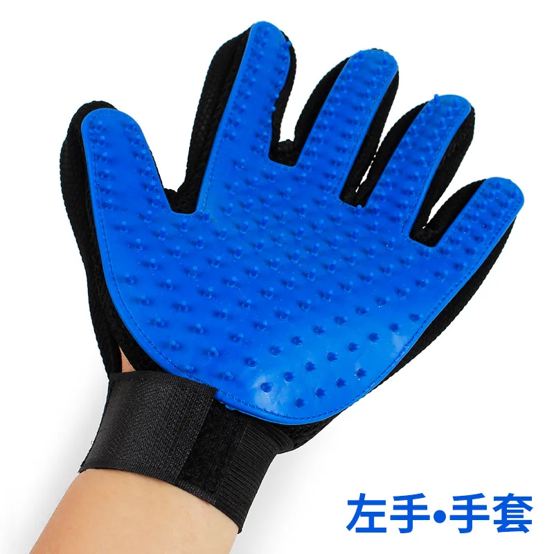 Petservant Cat Grooming Deshedding Brush Glove Touch Pet Dog Gentle Massage Fur Washing Bathing Comb Cleaning | Дом и сад