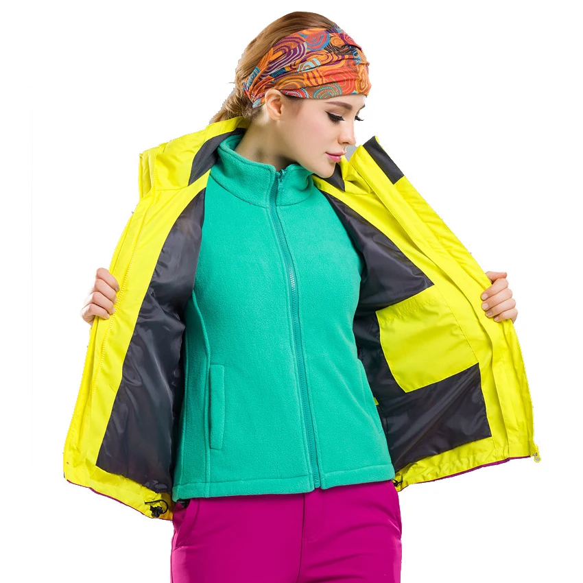 Refire Gear Women's Winter Softshell Fleece Jackets Outdoor Sportswear Hiking Trekking Camping Skiing Female Windbreaker | Спорт и