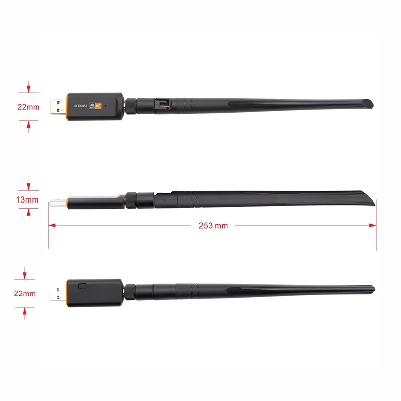 Беспроводной адаптер Kebidu USB 3 0 1200 Мбит/с суперскоростная сетевая карта RTL8812