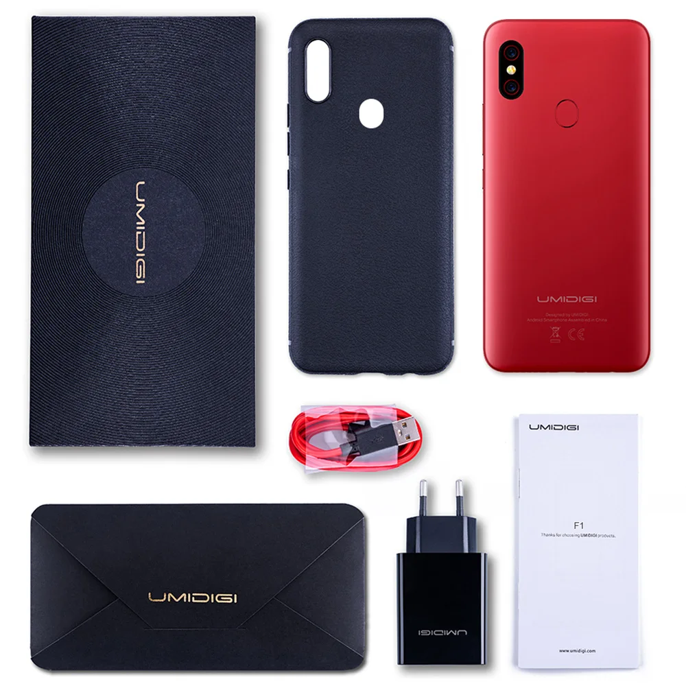 Смартфон UMIDIGI F1 с 6 3 дюймовым дисплеем восьмиядерным процессором ОЗУ 4 Гб ПЗУ 128 ГБ