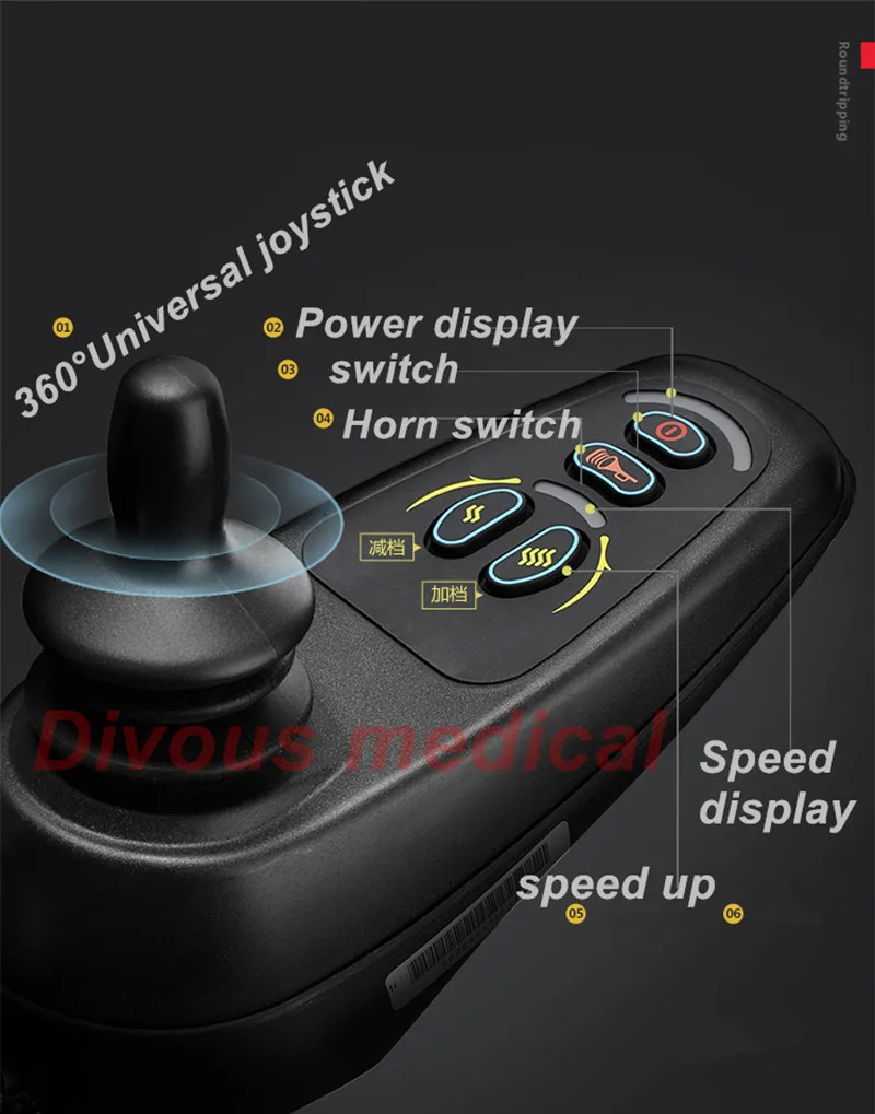 Бесплатная доставка легкая Модная складная инвалидная коляска большой емкости