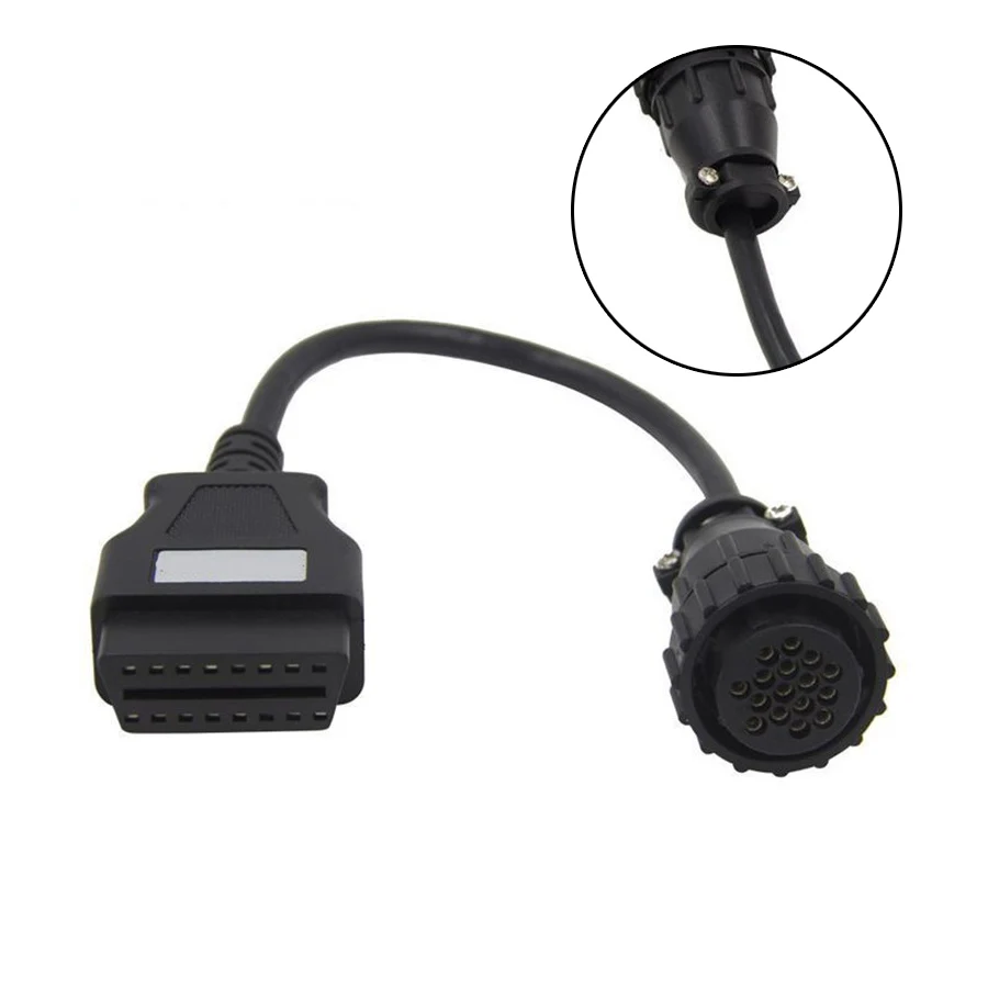 16 контактный адаптер OBD кабель переходник для грузовика Скания к OBD2 удлинитель