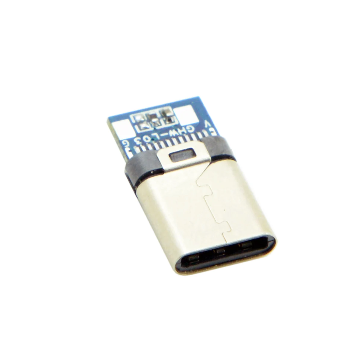 CY 5pcs DIY 24 Pin USB 3.1 Type C USB-C Male Plug Connector SMT with Black Housing Cover | Компьютеры и офис