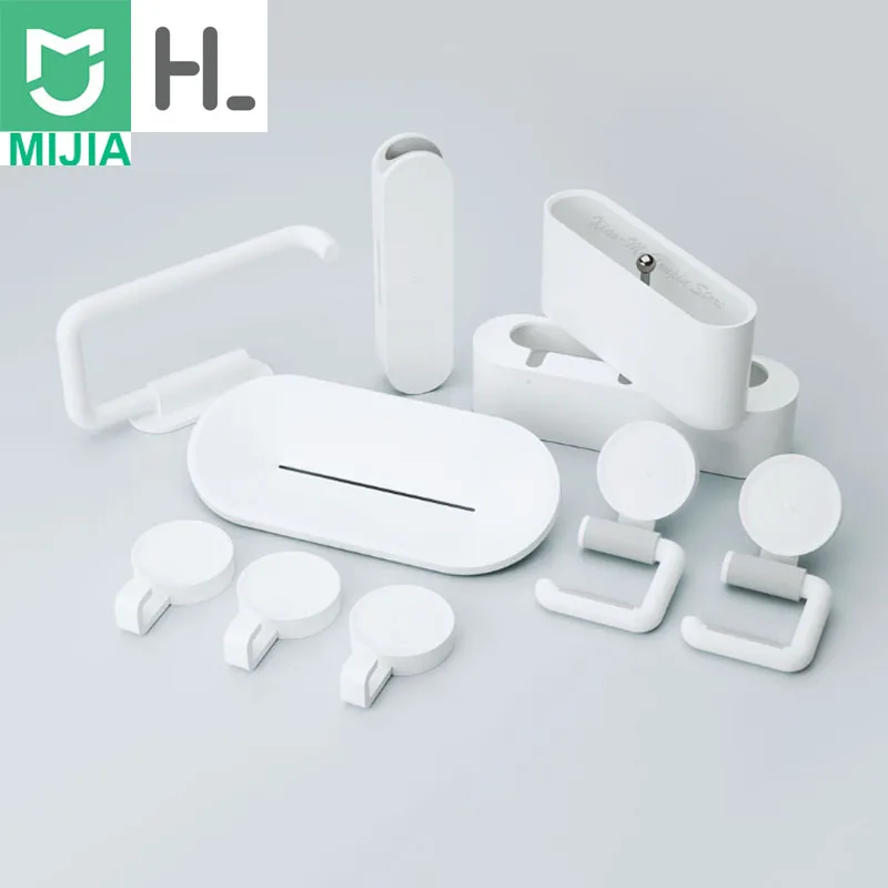 Xiaomi HL 10 в 1 гаджеты для ванной комнаты держатель мобильного телефона mijia чехол Soapbox