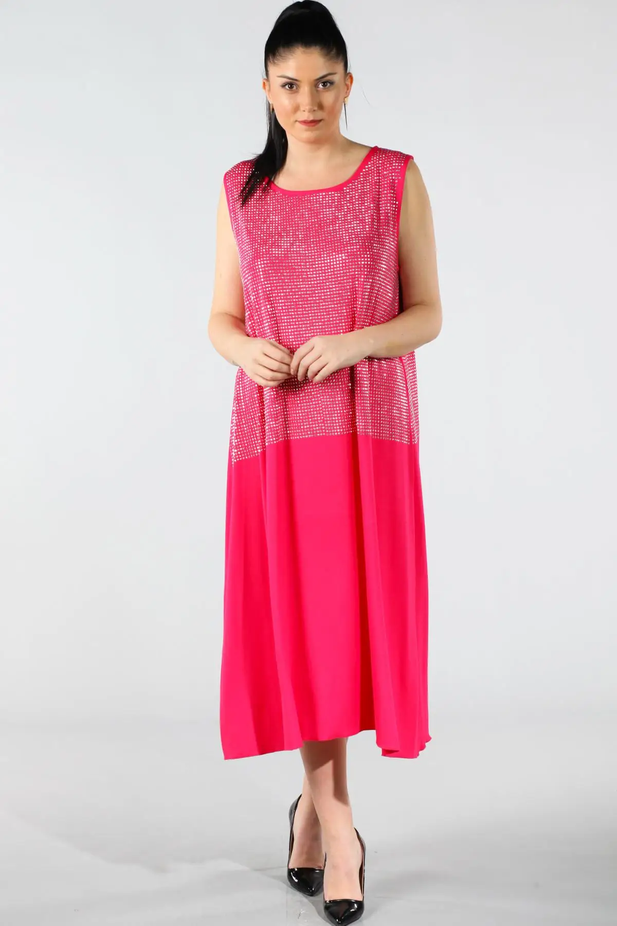 Sans Textile платье цвета фуксии 65N9675|Женские платья| |