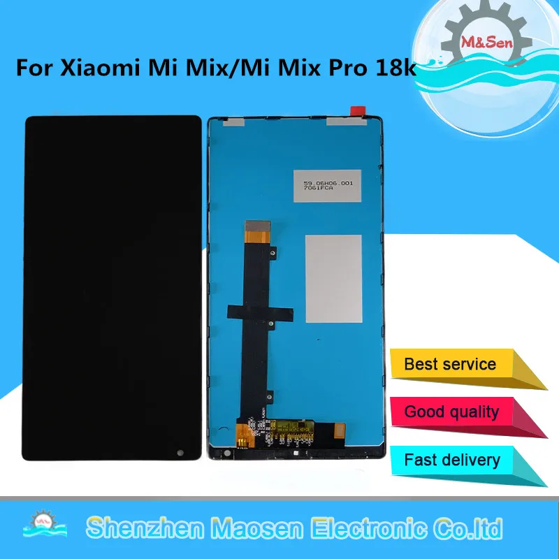 Оригинальный 6 4 &quotM &amp Sen для Xiaomi Mi Mix /Mi Pro 18k версия ЖК экран + сенсорная панель
