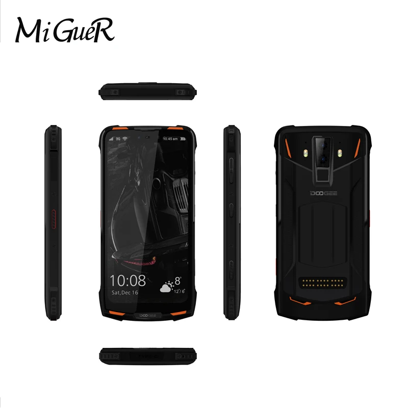 DOOGEE S90 IP68/IP69K модульный прочный мобильный телефон 6,18 дюймов дисплей 5050 мАч Helio P60 Восьмиядерный 6 ГБ 128 ГБ Android 8,1 16,0 M Cam