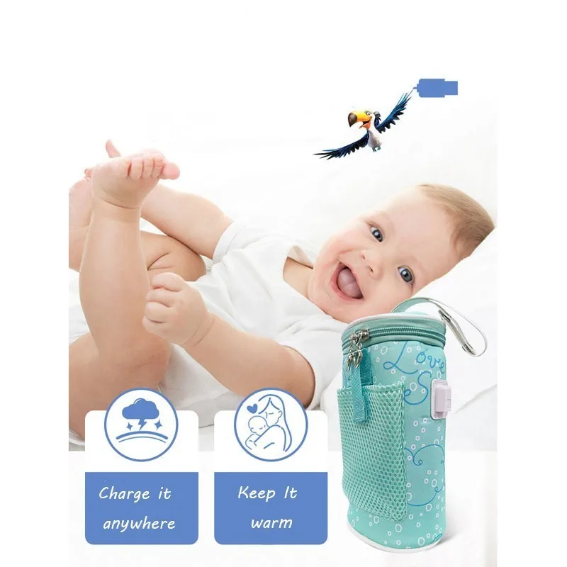 USB зарядка для новорожденных термостат молока подогреватель Изолированная чашка