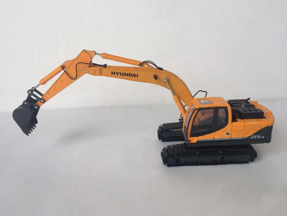 

1/40 HYUNDAI R215-9 литой экскаватор модели игрушки, не касайтесь кончиком