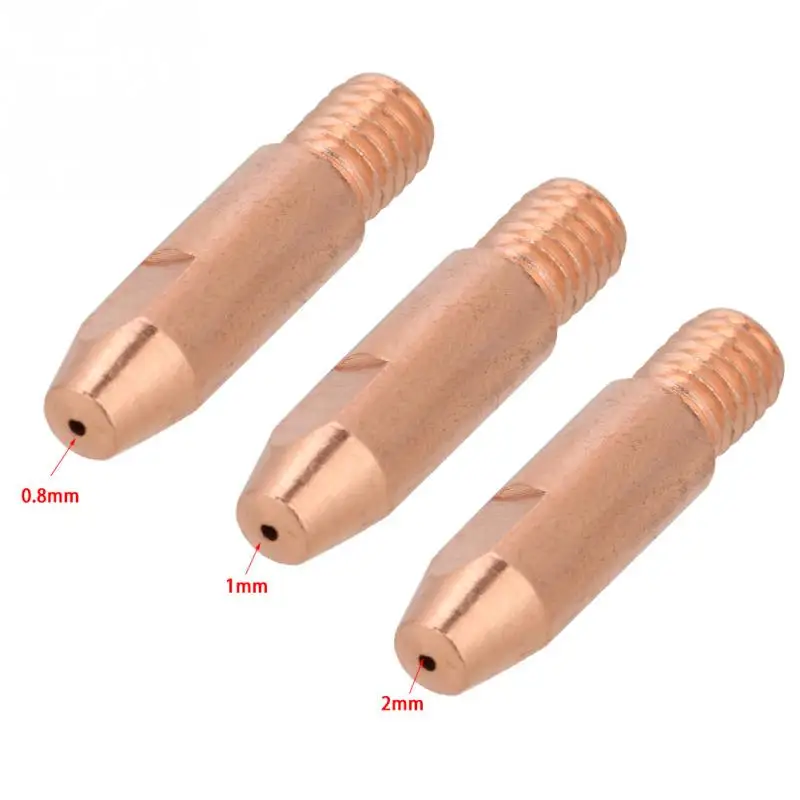 20 шт. медный контактный наконечник M6 для Binzel 24KD MIG/MAG сварочный фонарь инструмент 0