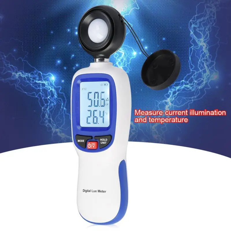 Портативный цифровой измеритель Luxmeter WT81 тестер светильник автоматическим и