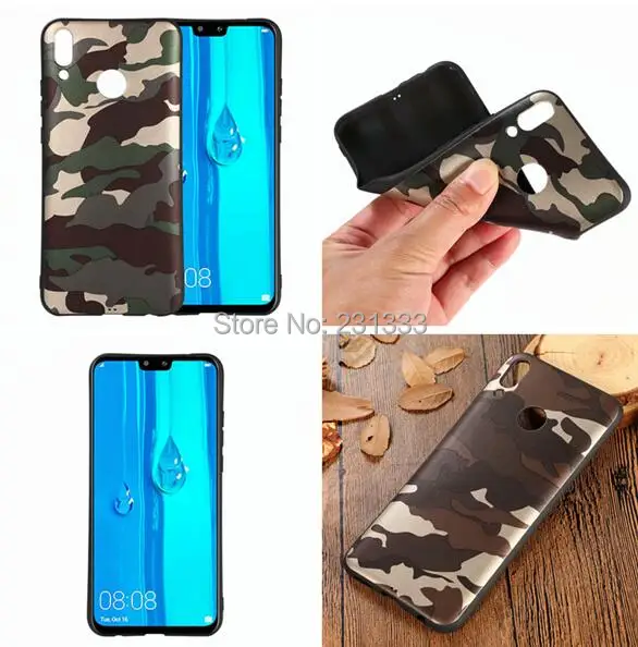 C-ku для Samsung Galaxy M10 M20 A70 Xiaomi Redmi NOTE7 7 мягкий чехол из ТПУ военный камуфляжный