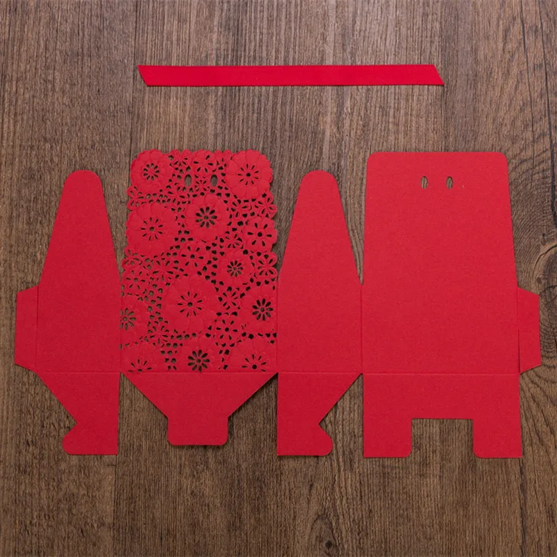 Картонные мини коробки с маргариткой сахаром 50 шт. упаковочные пакеты крафт