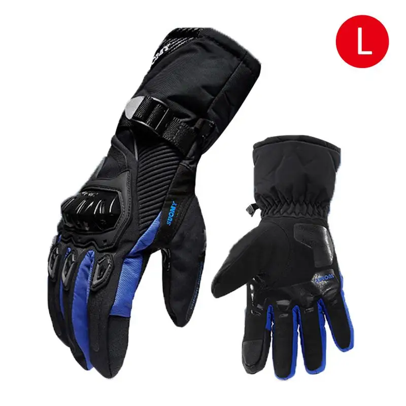 

Winter Motorcycle Gloves Waterproof And Warm Four Seasons Riding Motorcycle Rider Anti-Fall Cross-Country Gloves