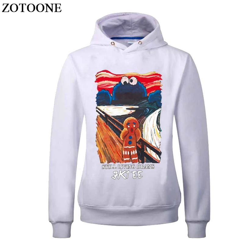ZOTOONE крик патч железо на буквенные патчи для одежды теплопередача Виниловая