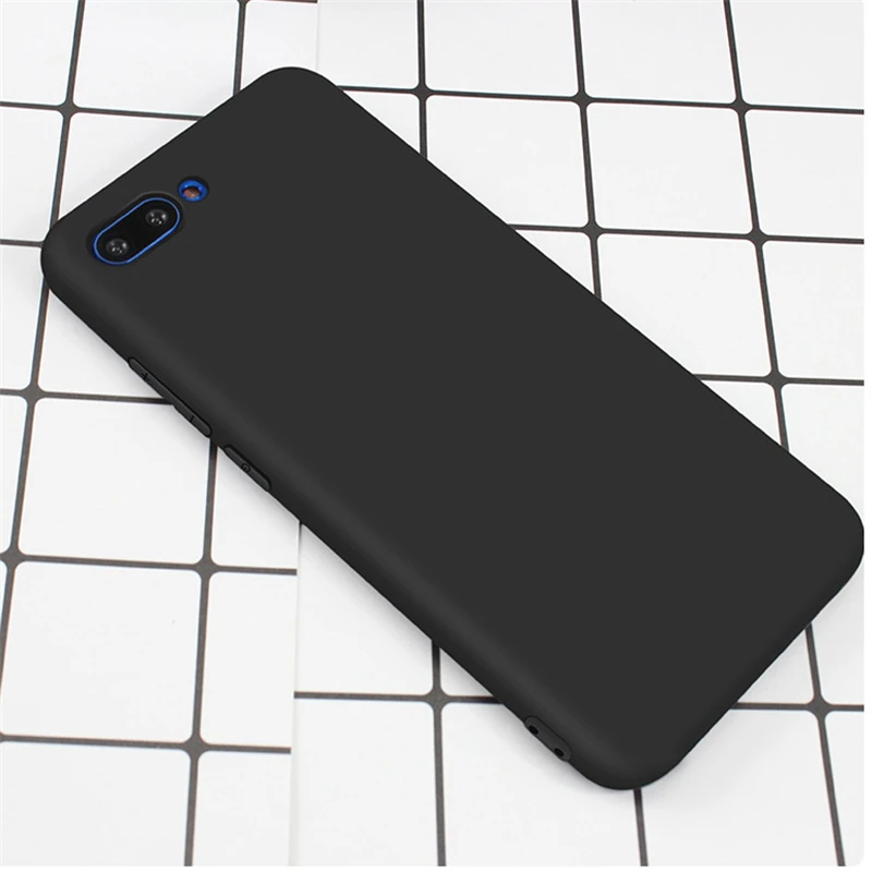 Противоударный чехол для телефона Huawei Honor 8 9 10 Lite 8X 7A 7X 6X силиконовый резиновый из