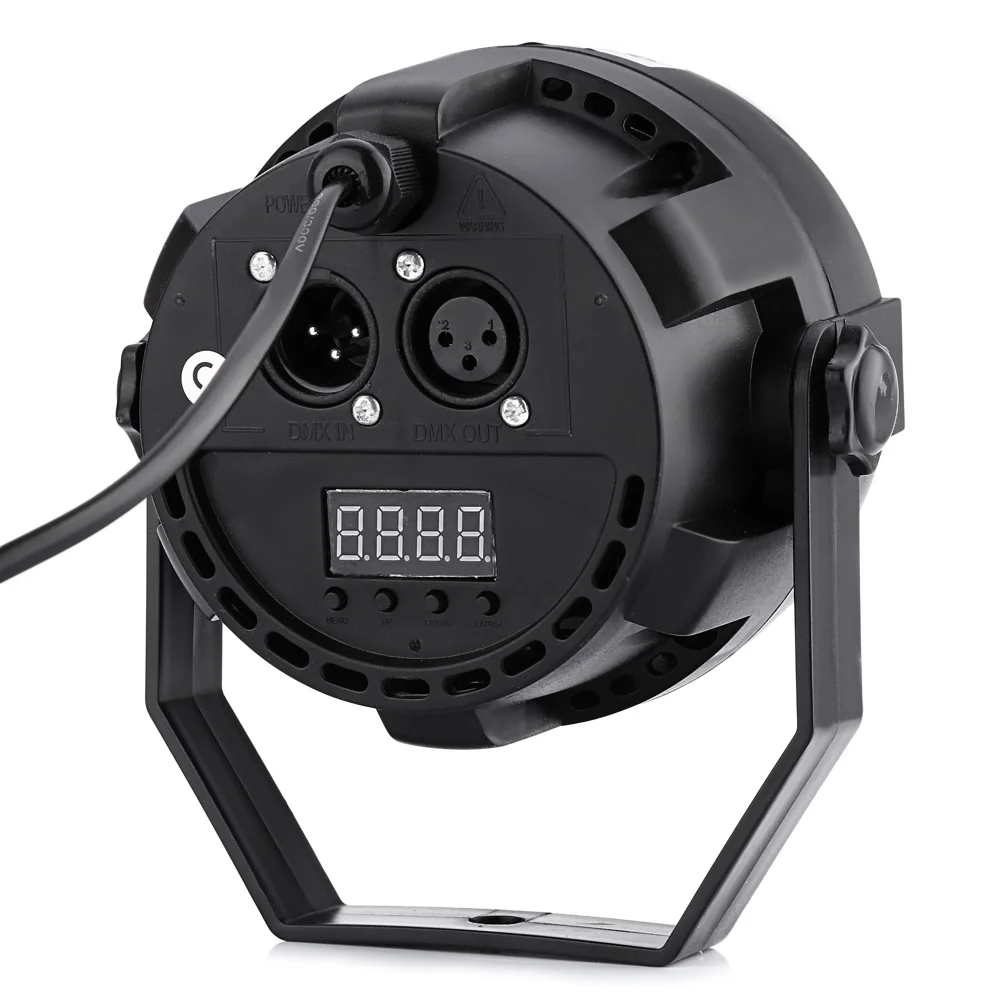 Lightme RGBW 12 светодиодов цифровой дисплей прожектор сценический светильник с