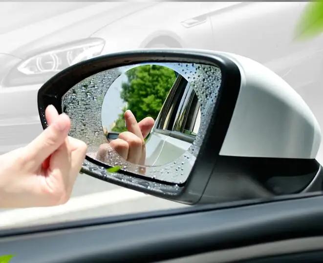 2019 Горячая 2 шт непромокаемая пленка на зеркало заднего вида автомобиля Наклейка
