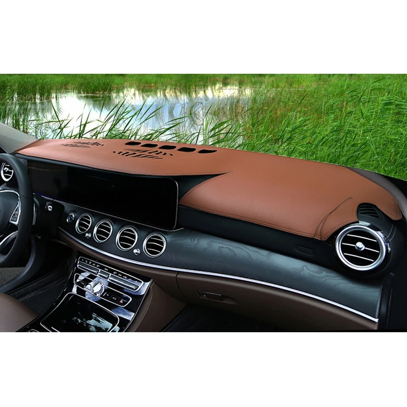 2006 2007 Passat кожаный коврик для приборной панели автомобиля коврики|Автомобильные