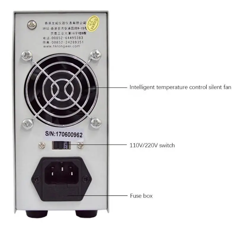 Мини Регулируемый Цифровой DC источника питания 30В 10A лаборатории 3/4 bit