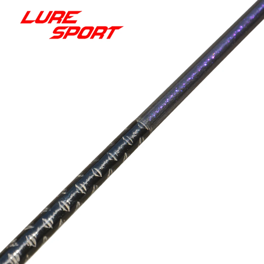 LureSport 2 шт. 1 4 м твердый карбоновый стержень чистый перламутровый синий с 23 см X