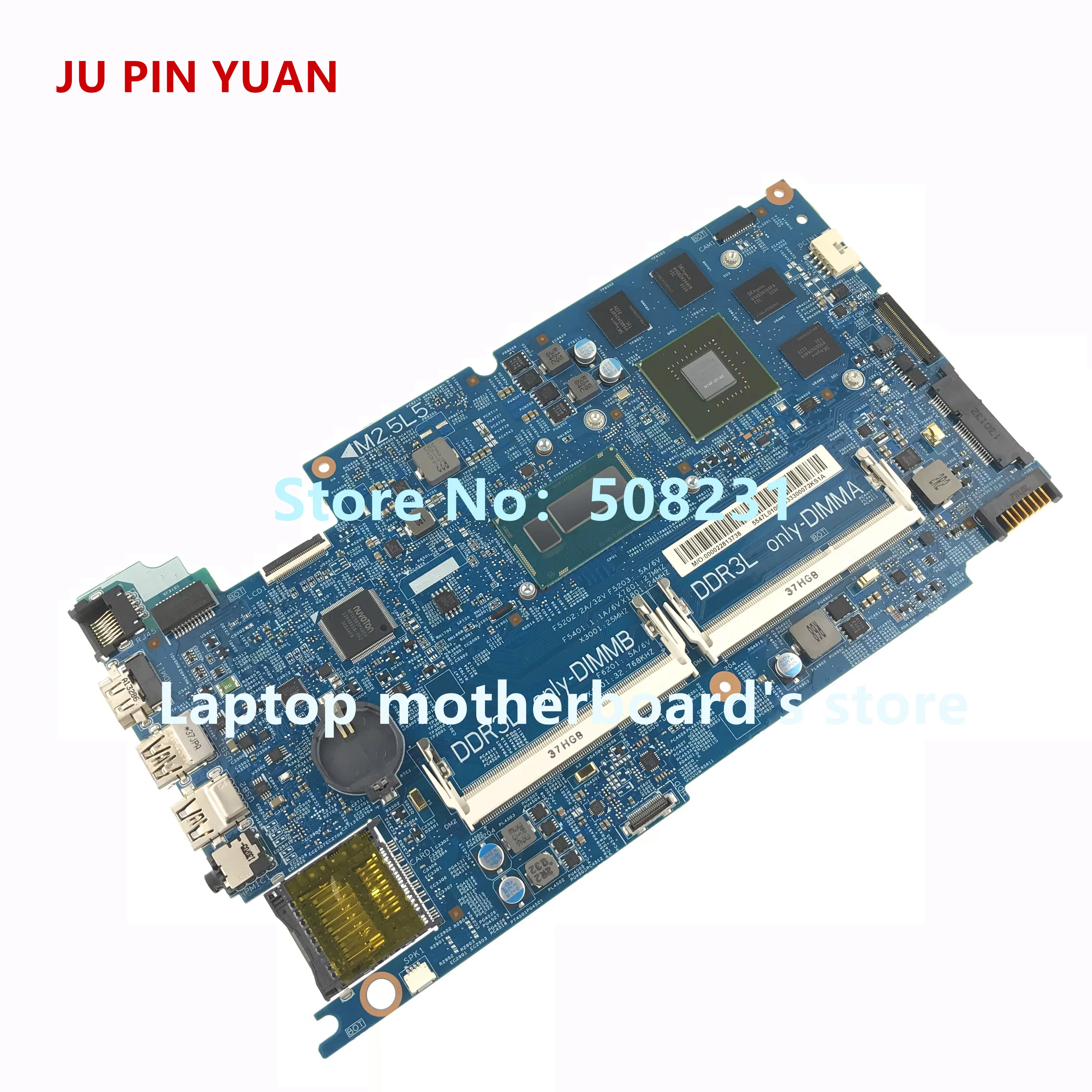 Оригинальная материнская плата для Dell Inspiron 15 7537 с центральным процессором