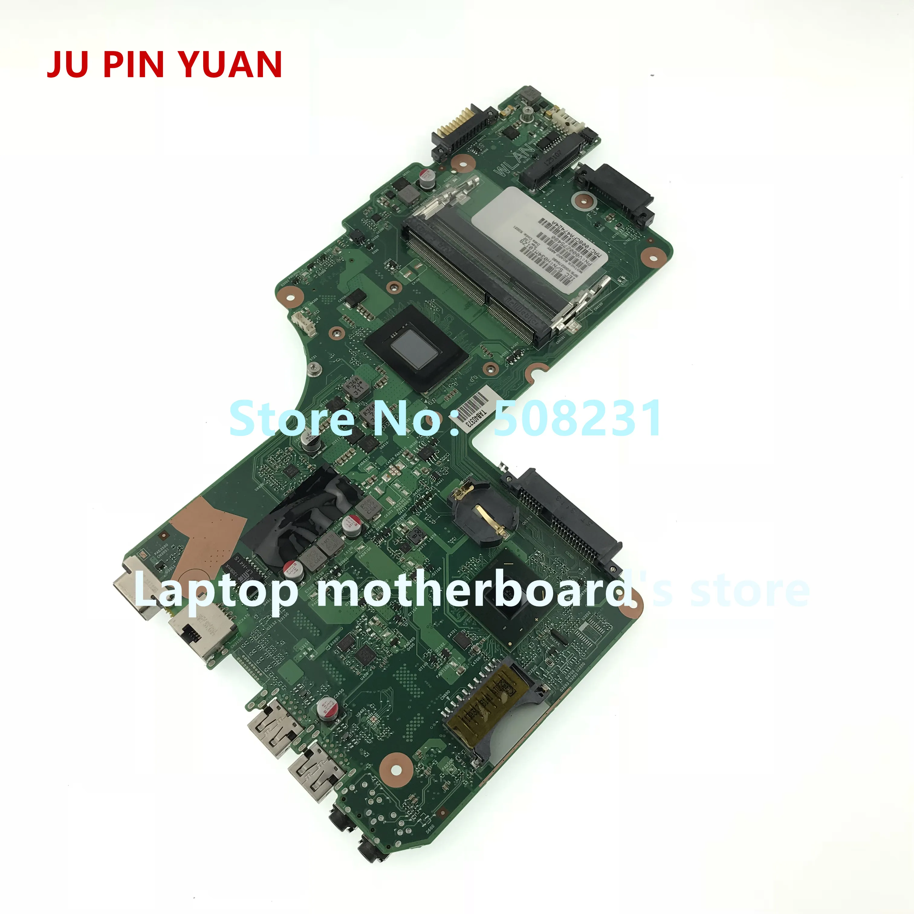 Ju pin yuan V000275480 материнская плата для Toshiba Satellite C855 Dk10f-6050a25407 с Intel Celeron 847 полностью