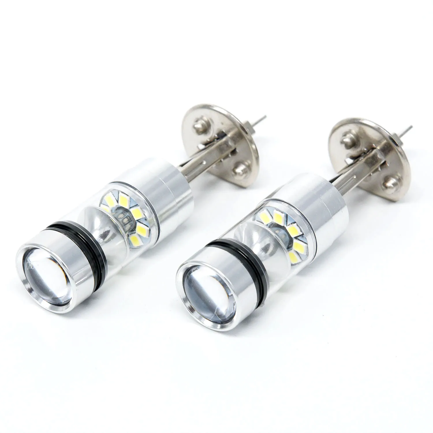 2 шт. 100 Вт светодиодный 20 SMD проектор Противотуманные фары DRL Лампочки HID белые