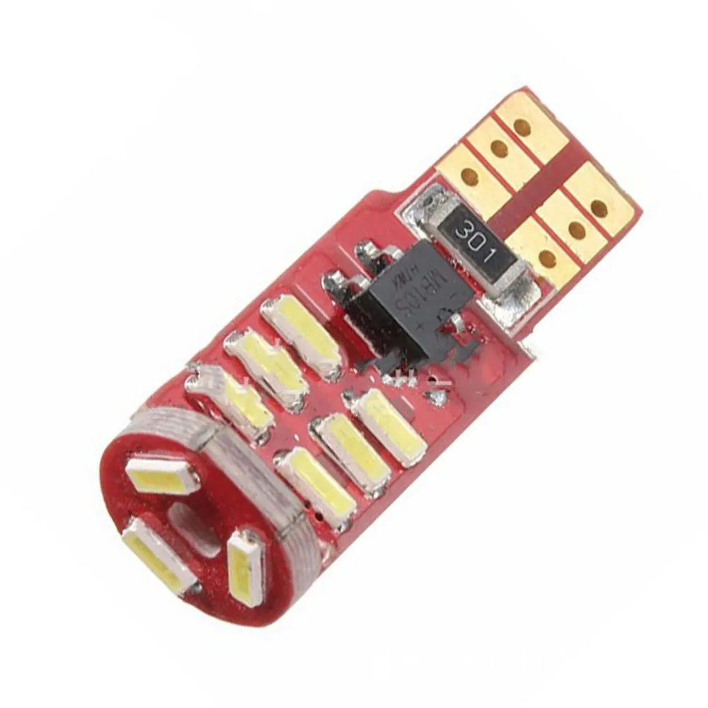2 шт. автомобисветильник светодиодные лампы T10 с цоколем 15SMD 4014 12 В|Сигнальная