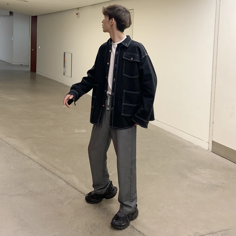 Новинка весна лето 2019 Популярная Корейская версия пары модная свободная