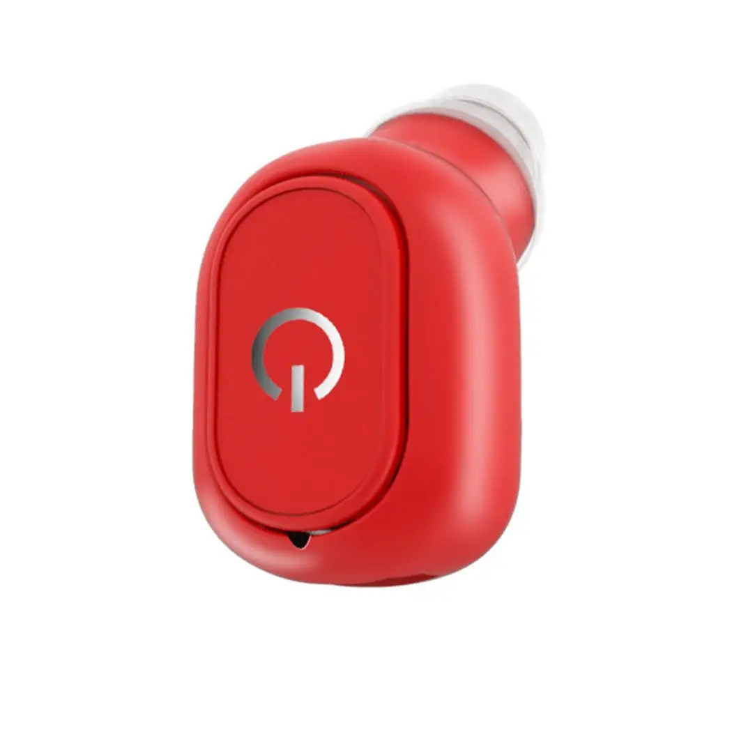 Battery Mini Earphone 80mA Bluetooth Lithium 1033dB In-Ear Stereo Casual Rechargeable Polymer Wireless Invisible Unisex | Электроника