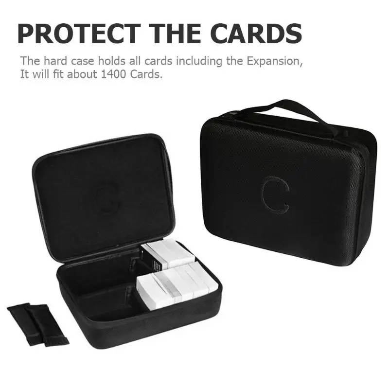 Безопасный вместительный Жесткий чехол 2 ряда для C. A. H. for Uno Phase 10 YugiohCards Game|Сумки| |