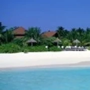 Принт плаката Laguna Beach Maldives (36x12) | Дом и сад