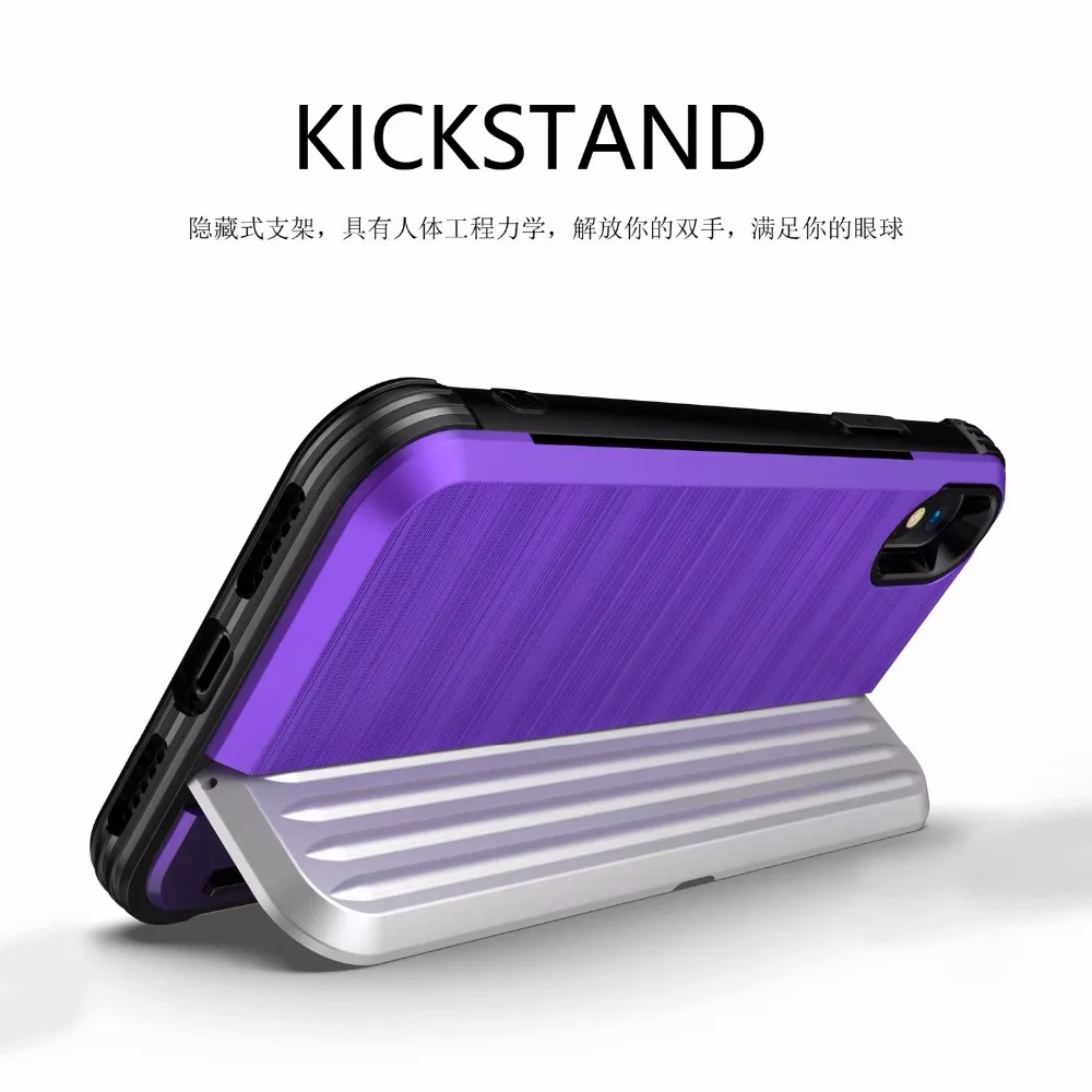 Case for Samsung Galaxy J2 PRO J4 J6 J7 J8 2018 PRIME 2015 2016 J730 PLUS CORE Shockproof With Card Pocket COVER |