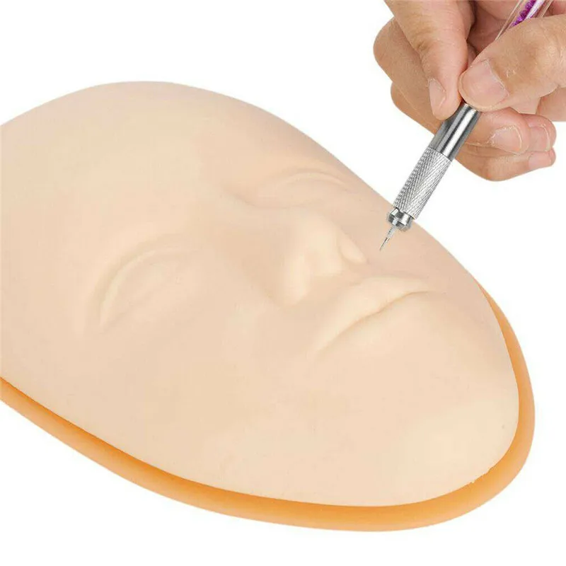 Макияж тату практика Силиконовые лица модель обучения косметологии манекен