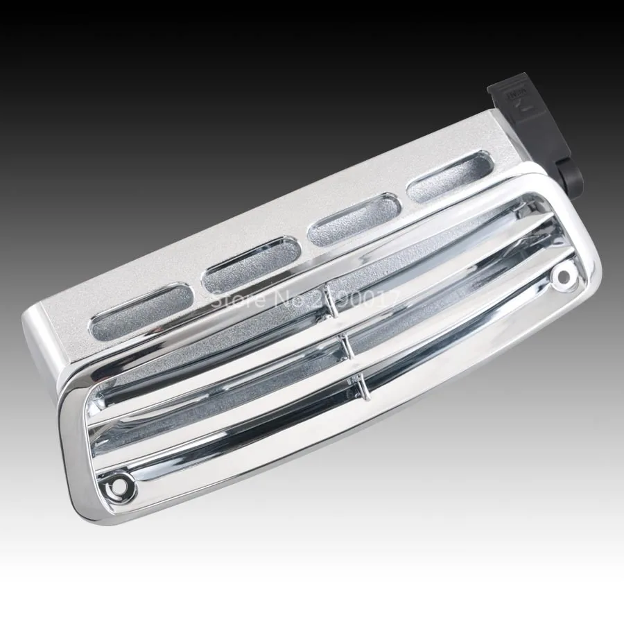 Новый хромированный мотоцикл ветровое стекло поток вентиляционное отверстие