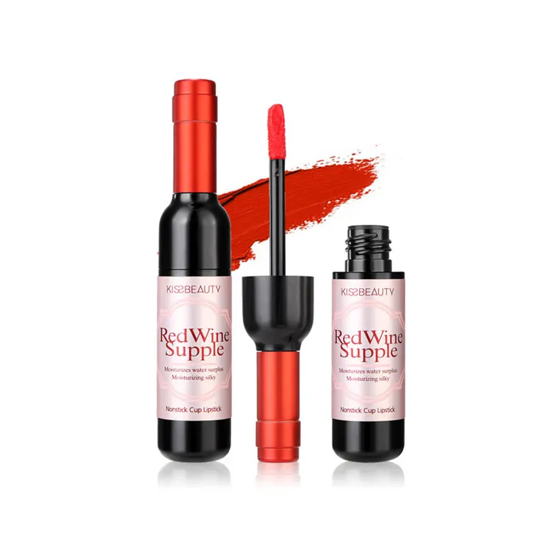 KISSBEAUTY матовая долговечная жидкость блеск для губ макияж водонепроницаемый легко