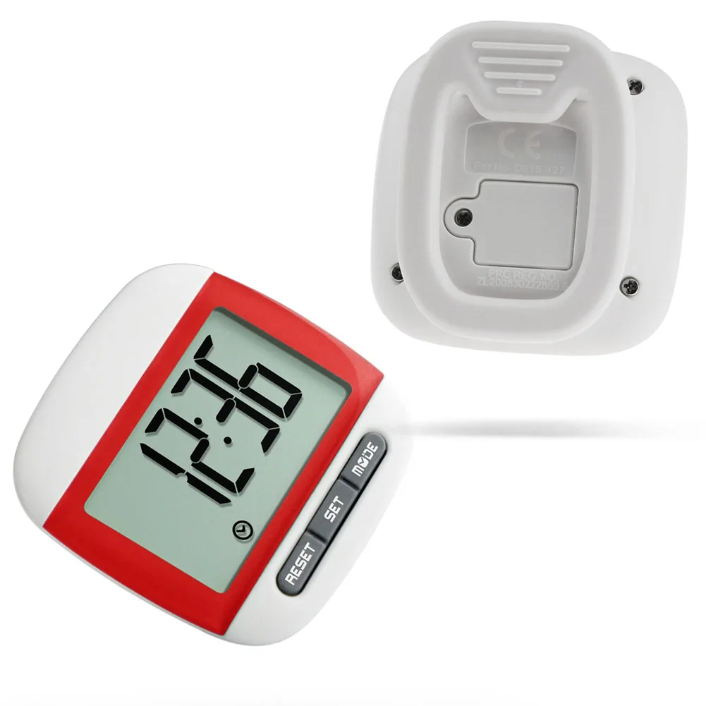 Калорий шагомеры шагомер фитнес бег ЖК дисплей мини упражнения точный счетчик