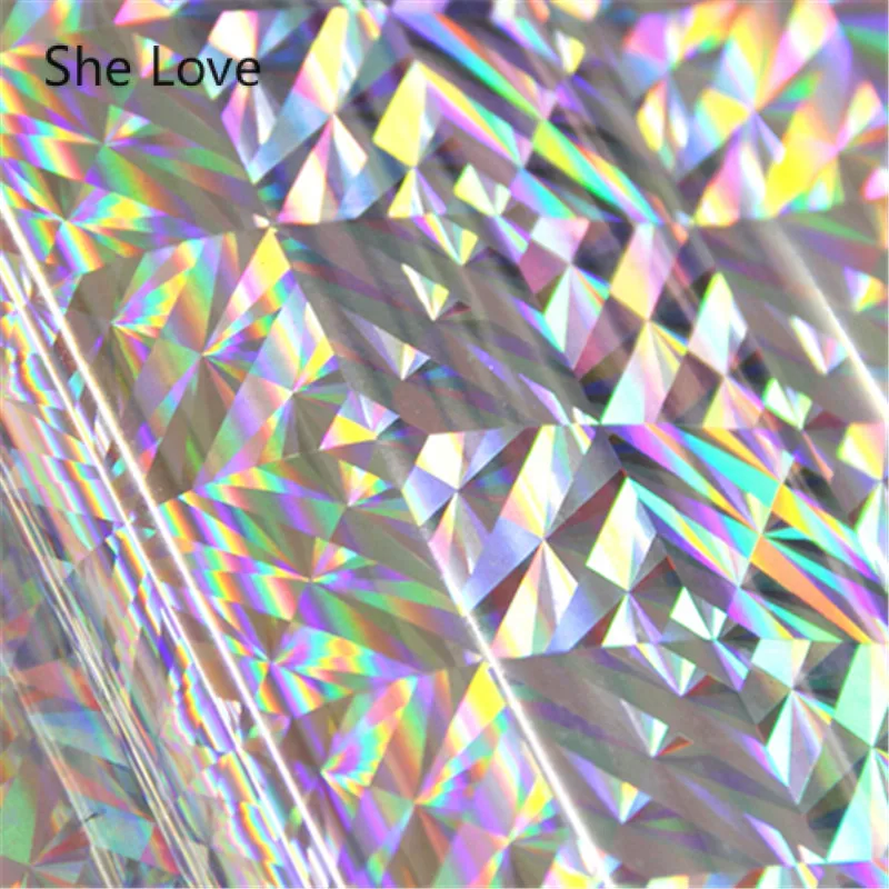 She Love 3 шт./лот A4 размер Горячее тиснение бумага из фольги многоцветная Лазерная
