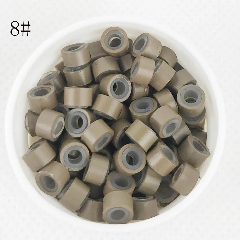 5000 шт. волос микро кольцо микрониринг микронинген силиконовые ссылки бусины