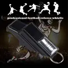 1 шт. профессиональный свисток для футбольного судьи, свисток для баскетбола, волейбола, Спортивная почта учителя, золотой и серебряный